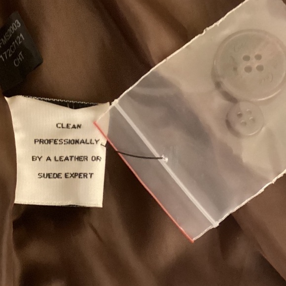 Kenneth Cole New York Soft Real Leather Jacket - Picture 9 of 10